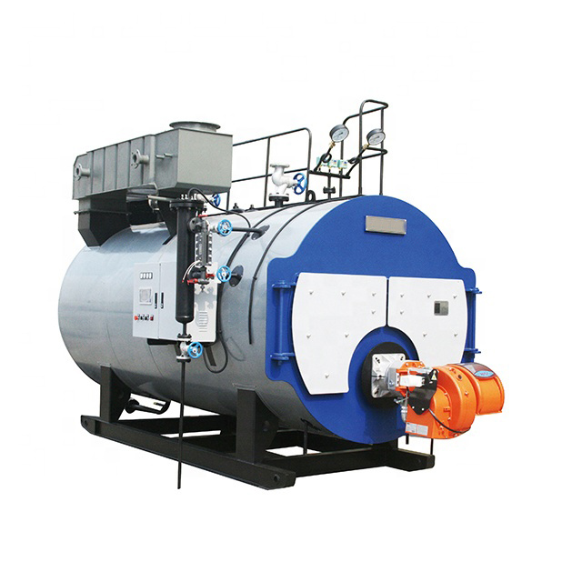 20 Ton Horizontal Oil And Gas Fired Boiler , Fire Tube Oil 