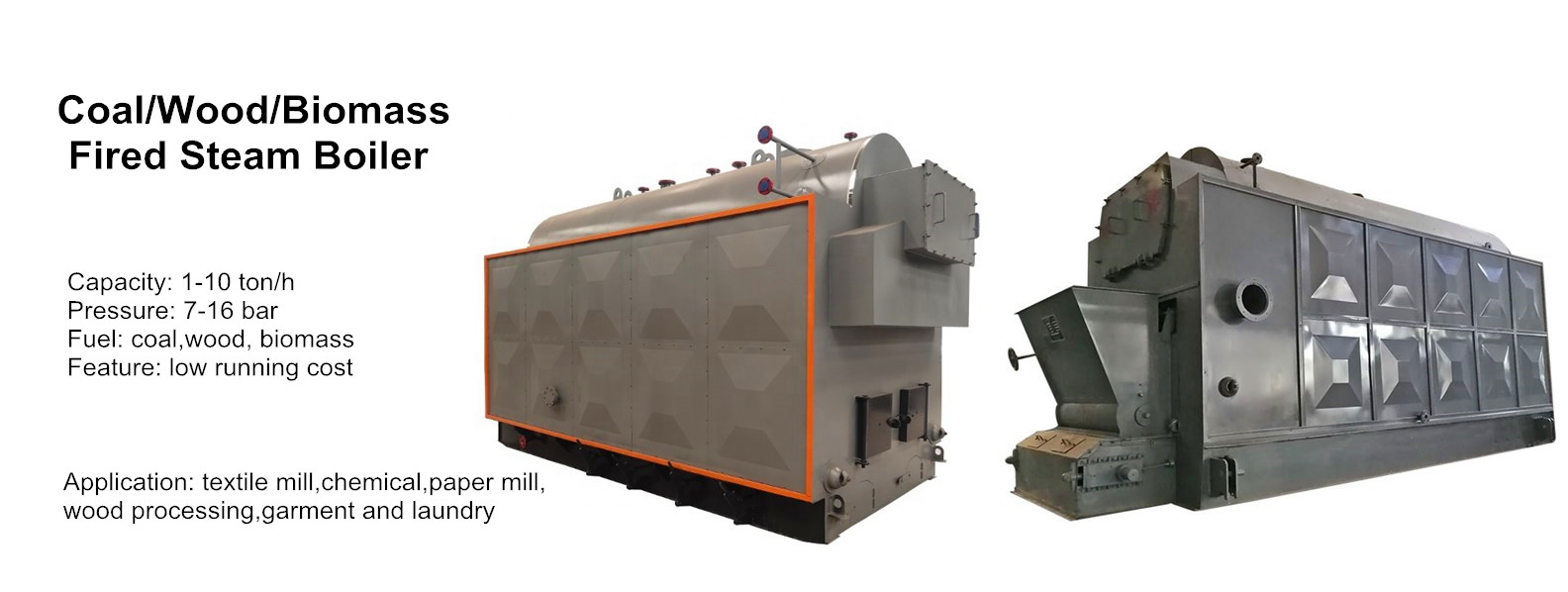 Biomass Fired Steam Boiler